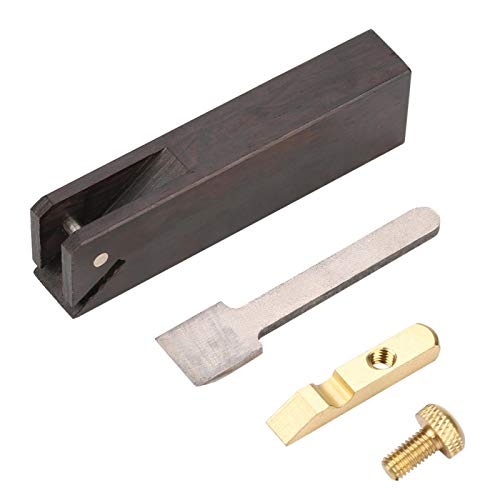 Manual Wood Planer, Mini Ebony Plane High Speed Steel Ebony Combined Plane Set Woodworking Plane Carpenter DIY Cable-line Wood Arc Bottom Cutting - WoodArtSupply