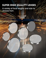 3PCS FAHKNS Molybdenum Reflective Lens Dia:25mm/0.98" T3mm Mo Mirror Laser Lens for CO2 Laser Engraving Cutting Engraver/Cutter 40W-200W FAHKNS