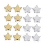 Anneome 100 Pcs Wood Star Beads Star Bead Charms Bracelet Wood Beads Wood Earring Finding Wood Star Spacer Beads Loose Wooden Bead Wood Beads for Anneome