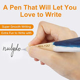 NULYDO 100% Handmade Wood Carved Animal Gel Pen | Shark, Cute Stationary School Supply Office Supply, Fun Pen Novelty Writing Pen, Unique Gift Pen NULYDO