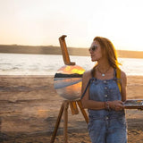 12 Inch Round Wood Circles for Crafts,18 Pcs Unfinished Rounds Wooden Cutouts, Wooden Rounds Circles for DIY Crafts, Painting,Door Hanger Sign Blank, SHUESS