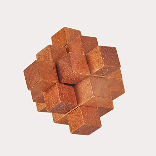 Brain Teaser Puzzles 3D Children's Adult IQ Test Puzzles for Unlock Interlock Puzzle Wooden Toys LFLQ