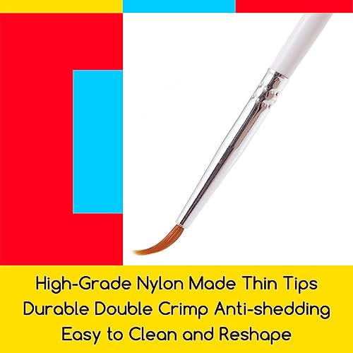 MEEDEN Detail Paint Brush Set - 12 Miniature Art Brushes for Fine Detailing & Art Painting - Acrylic, Watercolor, Oil - Miniatures, Models, Airplane MEEDEN