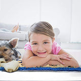 clubevy Latch Hook Rug Kits, Kids Adults Carpet Embroidery Set Beginners Cross Stitch DIY Crochet Needlework Crafts Kits with Yarn, Crochet Hook and clubevy