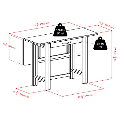 Winsome Taylor Dining, Walnut - WoodArtSupply