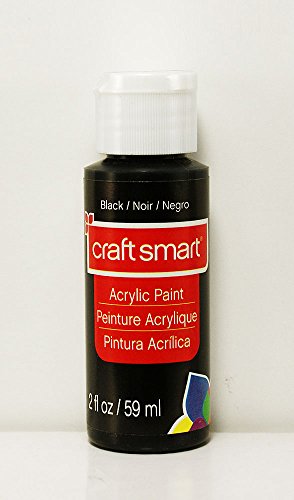 Craft Smart Acrylic Paint 2 Fl.oz. 1 Bottle Black