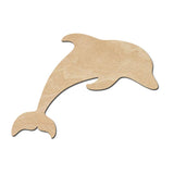 Dolphin Wood Cutouts for crafts, Laser Cut Wood Shapes 5mm thick Baltic Birch Wood, Multiple Sizes Available Elliefont Styles