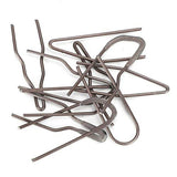 Burning Wire Tip, 20 Pieces Pyrography Wire Tips Replacement Metal Alloy Carving Heating Pen Nibs High Impedance Wood Burning No Bend Heating 30-50W Tiiyee