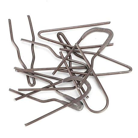 Burning Wire Tip, 20 Pieces Pyrography Wire Tips Replacement Metal Alloy Carving Heating Pen Nibs High Impedance Wood Burning No Bend Heating 30-50W Tiiyee