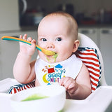 Jutom 38 Pcs DIY Baby Bibs Decorating Sets Includes 14 White Baby Bibs 10 Fabric Paint Markers 14 Stencils, 2 Ply Cotton Drool Bibs Plain Baby Shower Jutom