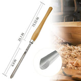 UF-SHARP 5/8 inch Bowl Gouge for Wood Lathe,M2 Cryo HSS Wood Turning Tools with Beech Wood Handle (5/8 inch) UF-SHARP