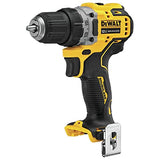 DEWALT Xtreme 12V MAX* Cordless Drill, 3/8-Inch, Tool Only (DCD701B) DEWALT