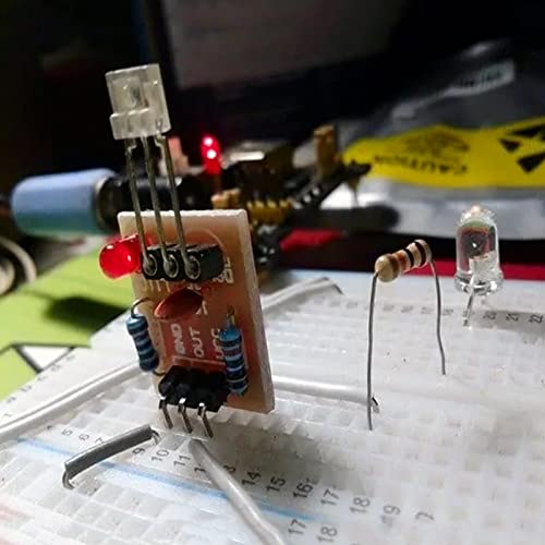 Geekstory 5V Laser Receiver Sensor Detection Module Non-Modulator Tube for Arduino Geekstory(Pack of 5) Geekstory