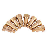 Wood Burning Pen Tips, 23Pcs Woodburning Accessories Stencils Soldering Iron Pyrography Working Carving Tool Kit for Walfront