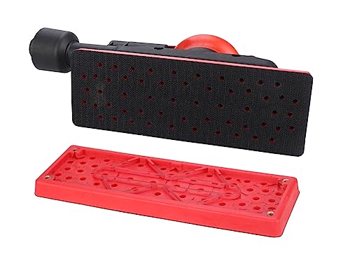 2-3/4" x 8" Dust-free Air Orbital Sander, 70 mm x 198 mm 1/8 in Orbit, 10,000 Max OPM Dust Bag Style with Extra Hook-Loop Pad and 15pcs EROSHAK