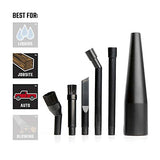 CRAFTSMAN CMXZVBE38668 1-1/4 in. 6-Piece Wet/Dry Vacuum Micro-Cleaning Attachment Kit Craftsman