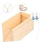 Anneome Box Box Pull Out Wooden Box Retro Decor Large Storage Bins Trinket Case Tray Decor Jewlery Trays Sundries Storage Case Decorative Boxes Anneome