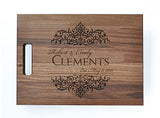 Personalized Wood Cutting Board Engraved with Family Name and Established Date | Perfect Customized Wedding Gifts For Couples Housewarming Gift or MRC Wood Products
