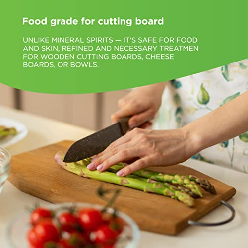 Nordicare Food Grade Mineral Oil - Tasteless and Odourless Cutting Board Oil - Suitable for Wood and Bamboo Countertops, Cutting Boards and Blocks, - WoodArtSupply