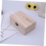 Zerodeko 25 Pcs Box DIY Wooden Box Jewellery Boxes for Women Wooden Keepsake Box Necklace Boxes Bulk Unpainted Wooden Boxes Unfinished Wooden Boxes Zerodeko