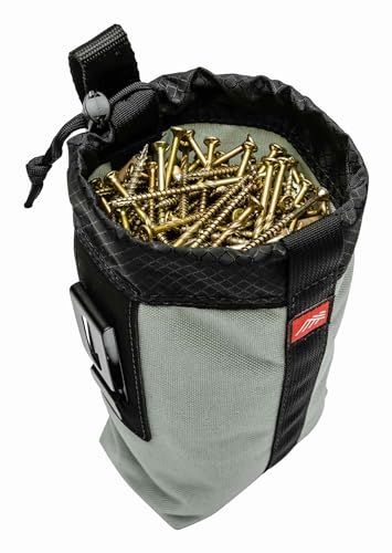 Diamondback DB Sax Tool Pouch with Belt Clip - Modular Clip On Tool Pouch for Belts, Vests, and Panels - Ideal Carpenter and Electrician Tool Pouch Diamondback