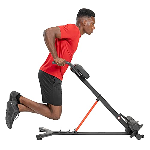 Sunny Health & Fitness Hyperextension incline,flat Roman Chair with Dip Station - SF-BH620062 , Black Sunny Health & Fitness