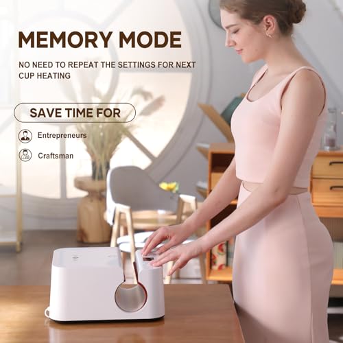HTVRONT Auto Tumbler Heat Press Machine - Mug Heat Press Heat Up Fast & Even, Professional Tumbler Press High-Security for 10-30oz Sublimation HTVRONT