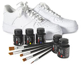 Forcefield unisex adult Paint Kit for Shoes, Black, White, Red, Blue, Yellow, One Size US Forcefield