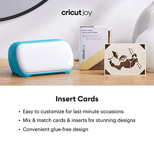 Cricut Insert Cards Glitz and Glam Sampler, R10 42 Ct, R40 30 Ct, S40 35  Ct
