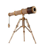 ROKR 3D Wooden Puzzles Monocular Telescope Model Building DIY Science Kit Birthday Gift for Adults and Teens Cool Display Item ROKR