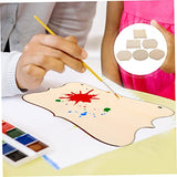 MAGICLULU 24 Pcs Shaped Wood Chips Blank Wall Signs for Crafts Blank Hanging Sign Unfinished Wood Sign Unfinished Welcome Sign DIY Wood Pallet Sign MAGICLULU