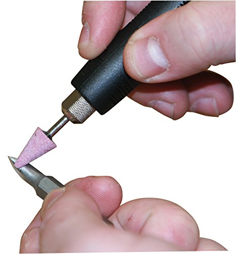 Performance Tool W50003 3-inch Portable Mini Bench Grinder and Polisher with Flexible Shaft and Accessories, 120W, 0-10000 RPM Performance Tool