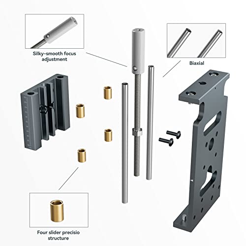 ATOMSTACK L1 Z Axis Height Adjuster for Laser Engraver - Z Axis Lift Focus Control Set for ATOMSTACK A5 Pro/X30 Pro/X20 Pro/S20 Pro /A20 Pro/X7 Pro - WoodArtSupply