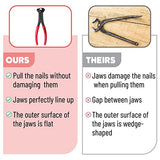 Bates- Nail Puller, Pliers, Nail Remover Tool, Cutting Pliers, Carpenter Tools, Staple Puller, Nail Puller Tool, End Cutting Pliers, Nail Remover, Bates Choice