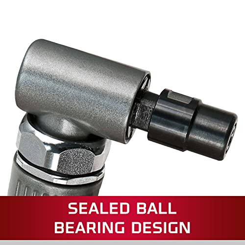 JET 1/4-Inch Pneumatic Right-Angle Die Grinder, 22000 RPM (JAT-403) Jet