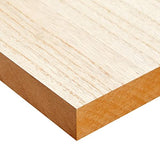 Unfinished MDF Wood Squares for Crafts, Wooden Blocks, 1 Inch Thick (6x6 in, 4 Pack) Bright Creations