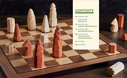 Whittling for Beginners: Step-by-Step Projects to Carve from Wood WoodArtSupply