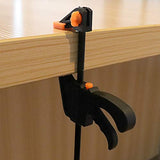【The Best Deal】OriGlam F-Clamp Heavy Duty Clamp Set, 4 inch Quick Grip Woodworking Bar Clamp Clip Wood Carpenter Tool OriGlam