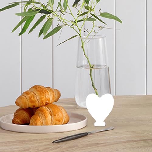 4 Inch Wood Letters, Unfinished Wooden Letters for Crafts, White Marquee Alphabet Letters for Wedding Birthday Party (Letter A) HANWER