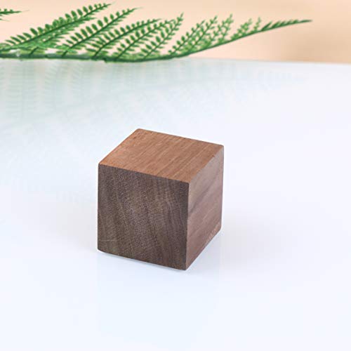 EXCEART 1PC Essential Oil Wooden Diffuser, Portable Natural Aromatherapy Diffuser, Wood Diffuser, Essential Oil Diffuser for Bedroom Office (Square EXCEART