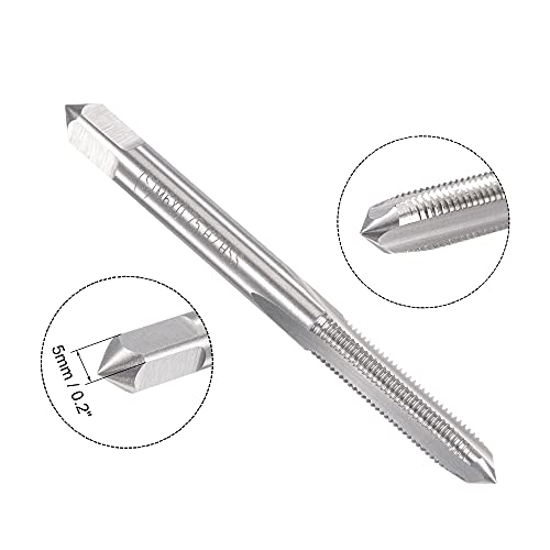 uxcell M6 x 0.75mm Metric Tap and Die Set, Machine Thread Screw Tap with Round Threading Die, Tap & Die Kit for Nut Screw Bolt Thread Repair uxcell