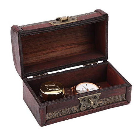 Other Collectibles, Classical Wooden Case Jewelry Storage Box Container Home Decoration Vintage European Style Collectable Supplies Craft Collection AYNEFY