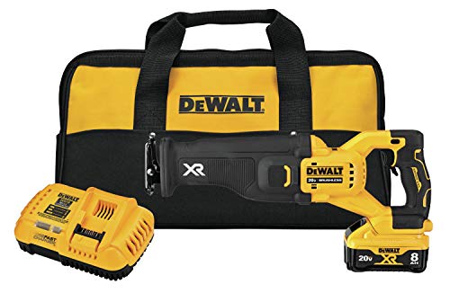 DEWALT 20V MAX* XR Reciprocating Saw Kit, Power Detect Tool Technology (DCS368W1) DEWALT