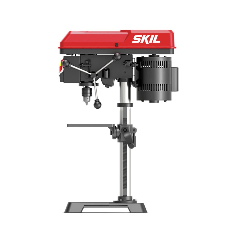 SKIL 6.2 Amp 10 In. 5-Speed Benchtop Drill Press with Laser Alignment & Work Light - DP9505-00 - WoodArtSupply