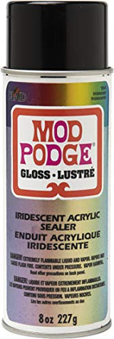 Mod Podge Iridescent Acrylic Spray Sealer, 8 oz Mod Podge