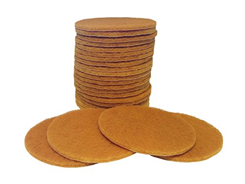 Starcke Premium 5 Inch Non Woven Surface Conditioning Discs - for Dry Sanding Countertops, Auto Body Repair, Marine, Paint, Plastics, Metal and Abrasive Resource