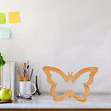 PartyKindom 1pc Wall Sticker Kids Decor Sculptures Home Decor Hawaiian Stickers Wooden Leaves Plant Wall Decor Tropical Leaves Coaster Unfinished PartyKindom