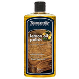 THOMASVILLE LEMON OIL POLISH - Natural Lemon Scented Wood Cleaner & Furniture Polish, Cleans, Renews, Restores & Rejuvenates Wood Surfaces, Protects Thomasville
