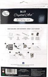 Crystal Art Diamond Painting Notebook - Wild Horses Notebook Kit - Create a Sparkling Notebook Cover using Crystals - For ages 8 and up Crystal Art