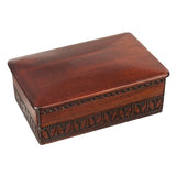 JEWELRY WOODEN BOX Handmade Linden Wood Keepsake, Made in Poland Enchanted World of Boxes